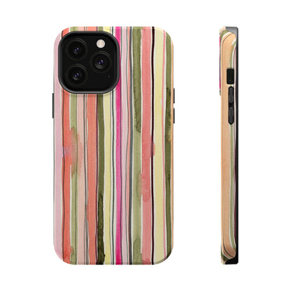 Summer Stripe Magnetic Phone Case