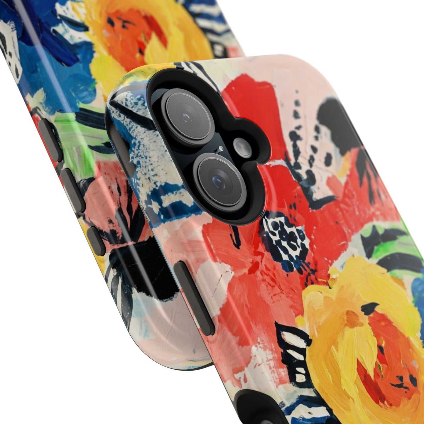 Abstract Flora Magnetic Phone Case