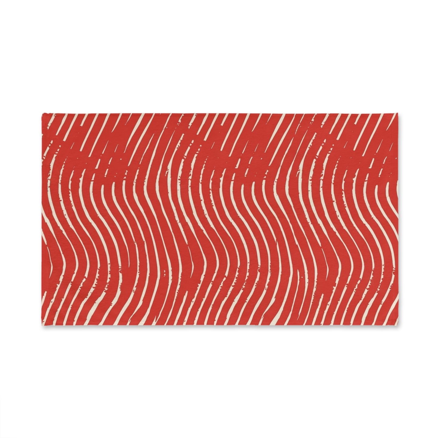 Scarlet Tide Hand Towel