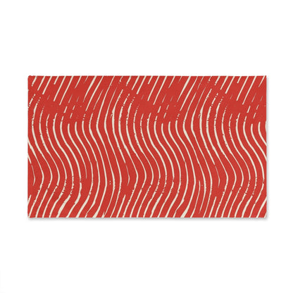 Scarlet Tide Hand Towel