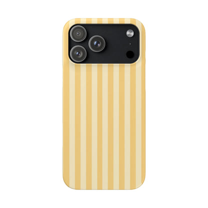 Buttercup Stripe Snap Phone Case