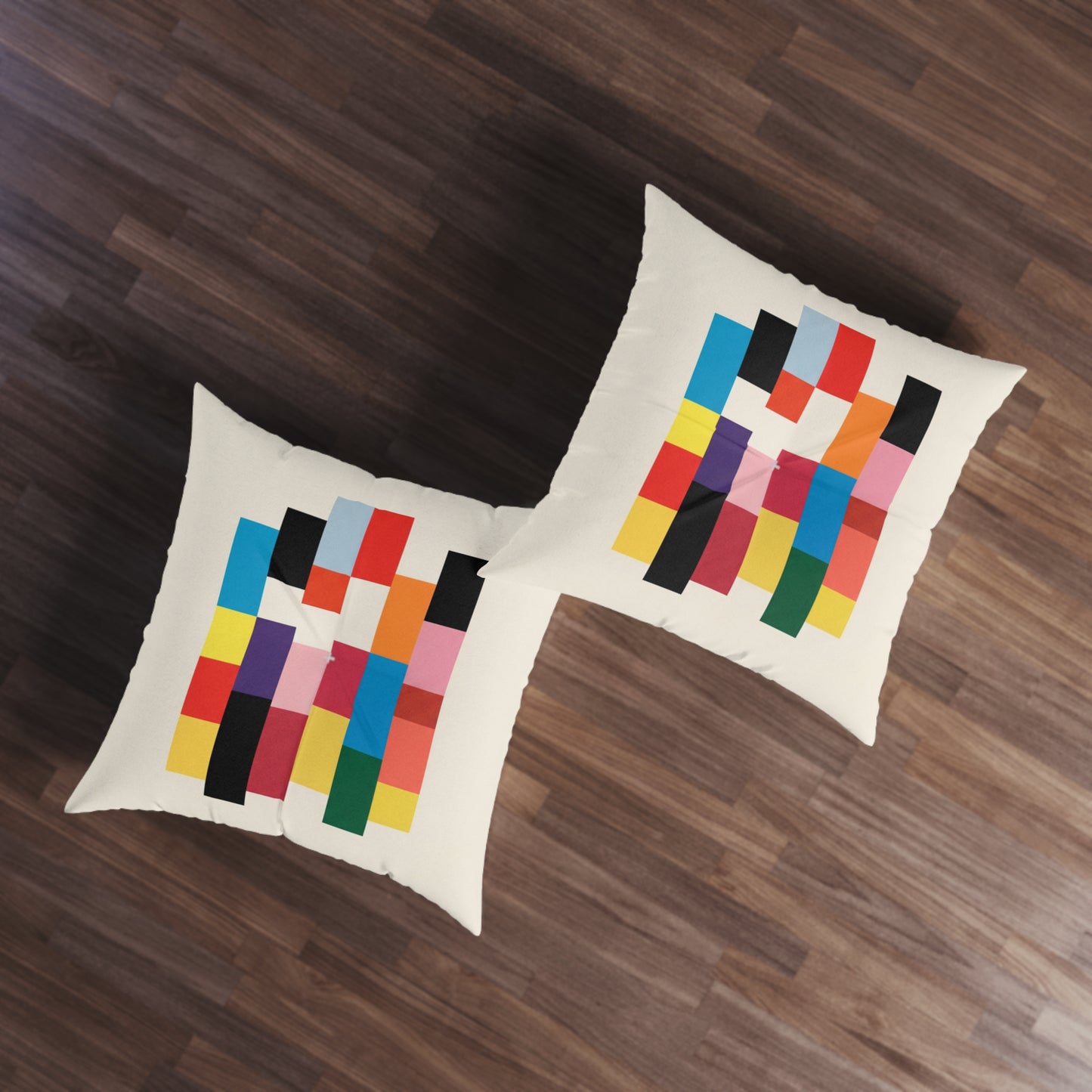 Square Tufted Floor Pillow