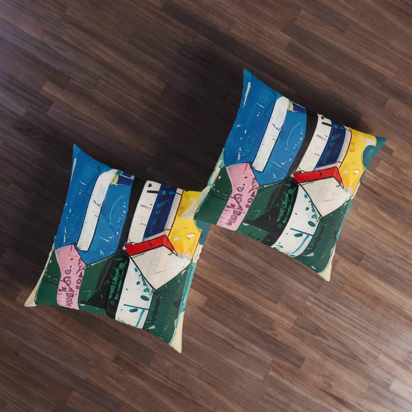 Square Tufted Floor Pillow