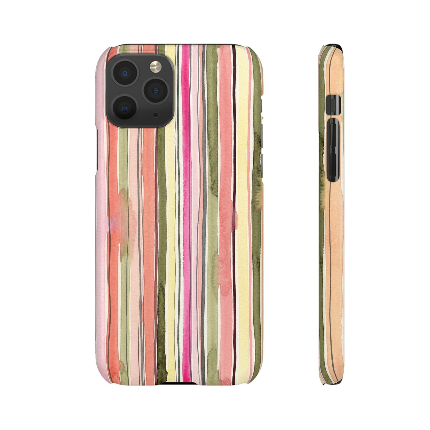 Summer Stripe Snap Phone Case