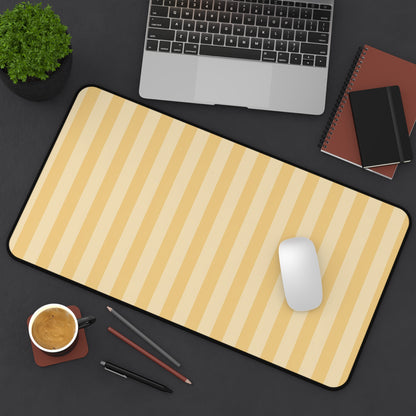 Buttercup Stripe Desk Mat