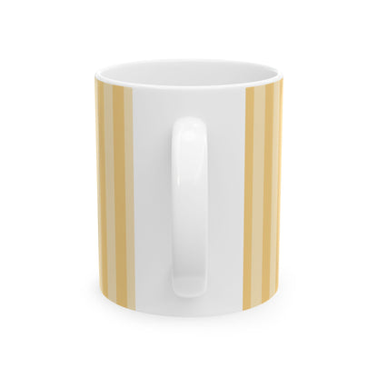 Buttercup Stripe Ceramic Mug