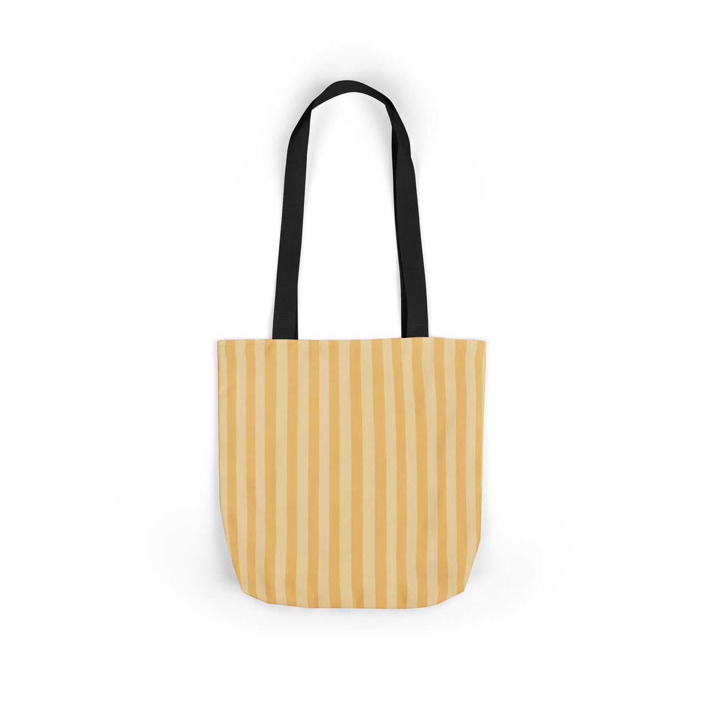 Buttercup Stripe Tote Bag with 5-Color Straps