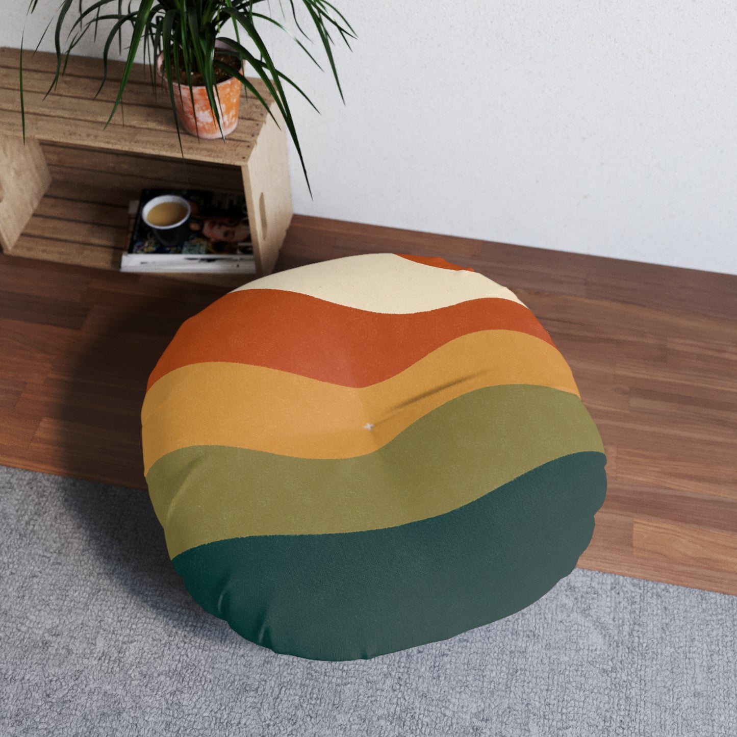 Tufted Floor Pillow — Square