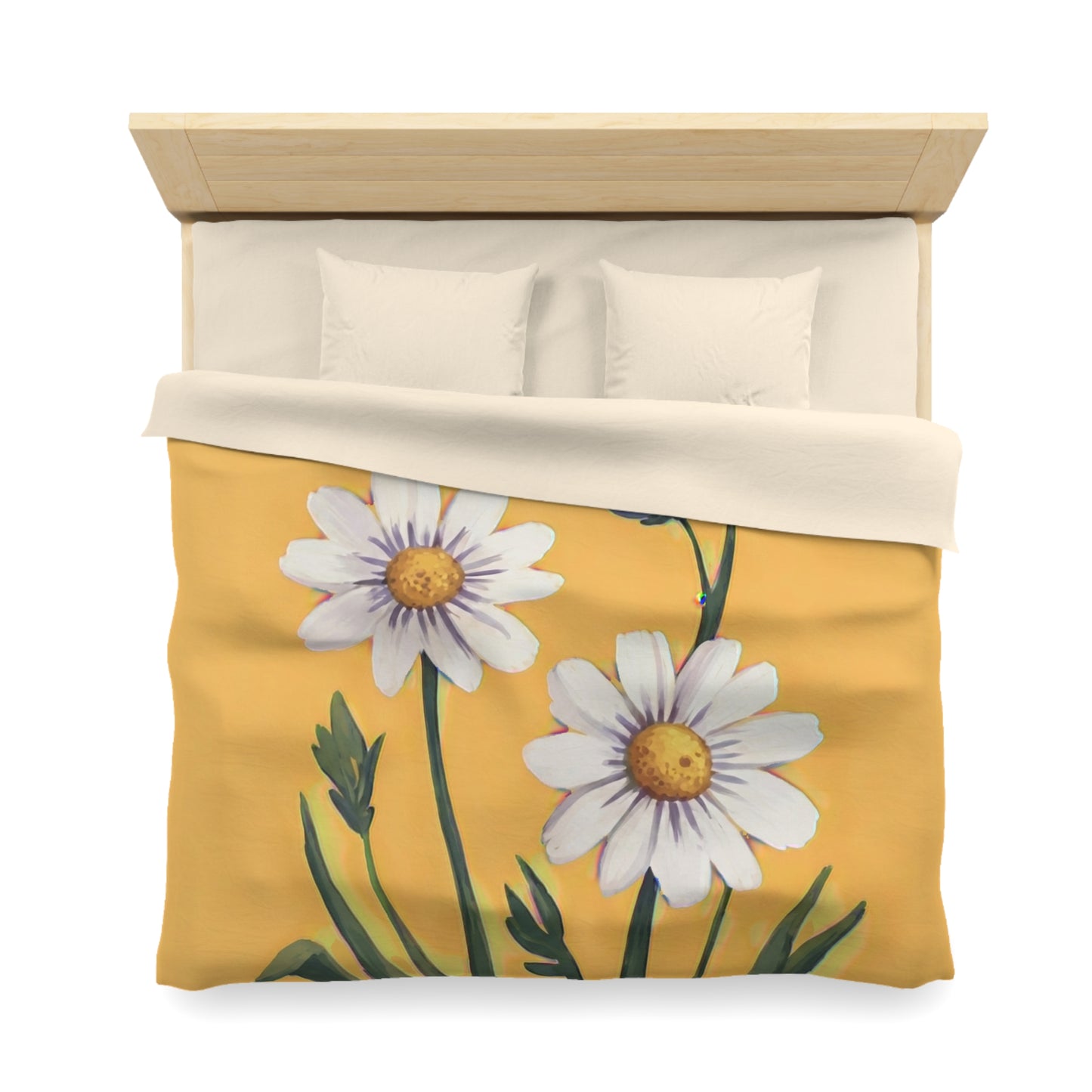 Spring Daisies Microfiber Duvet Cover