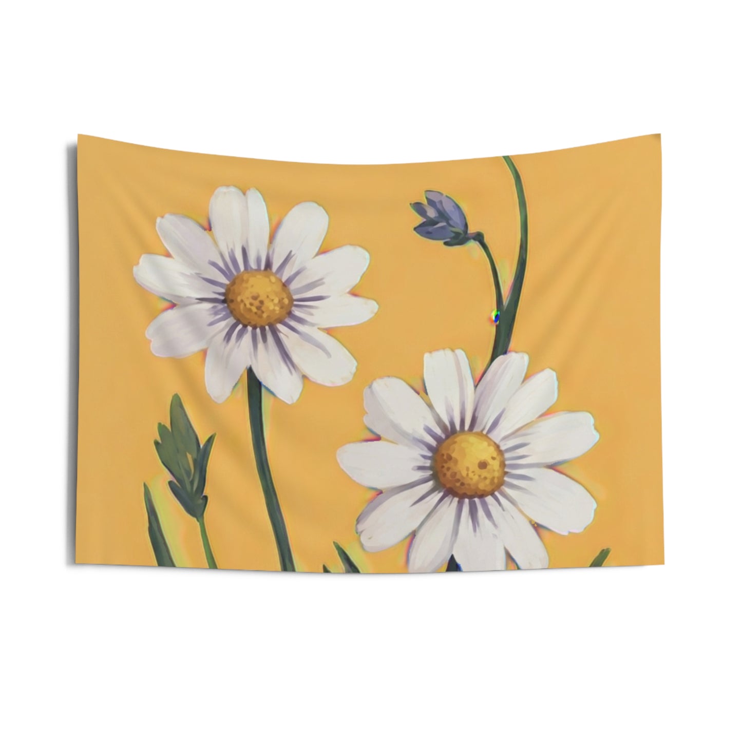 Spring Daisies Wall Tapestry