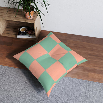 Square Tufted Floor Pillow