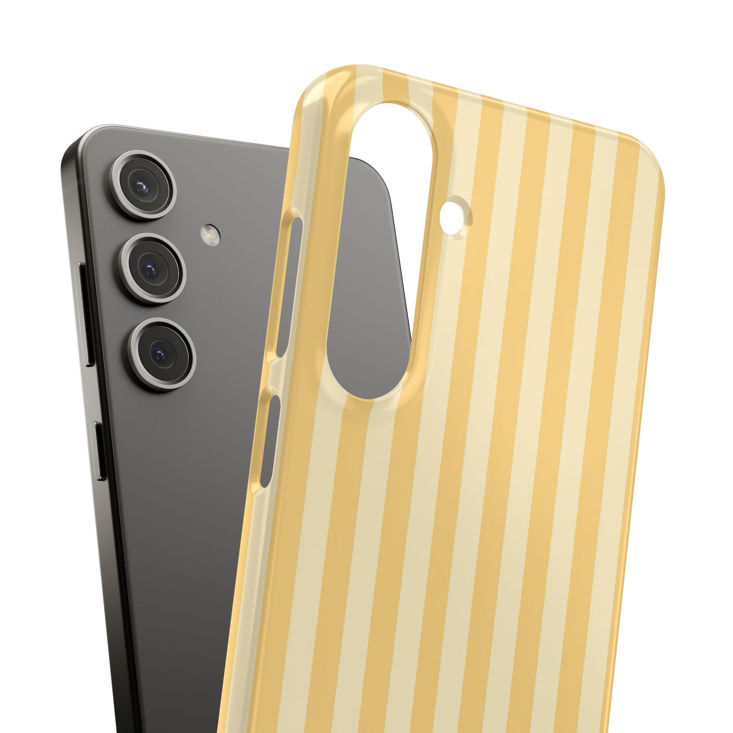 Buttercup Stripe Snap Phone Case
