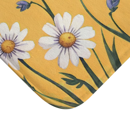 Spring Daisies Bath Mat