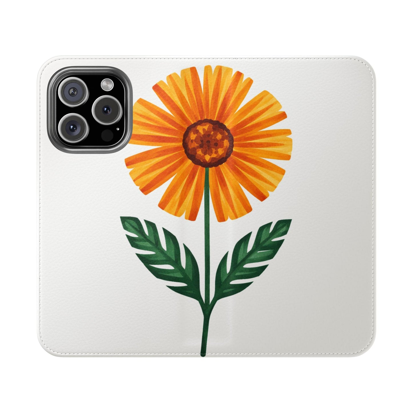 Vegan Leather Flip Case