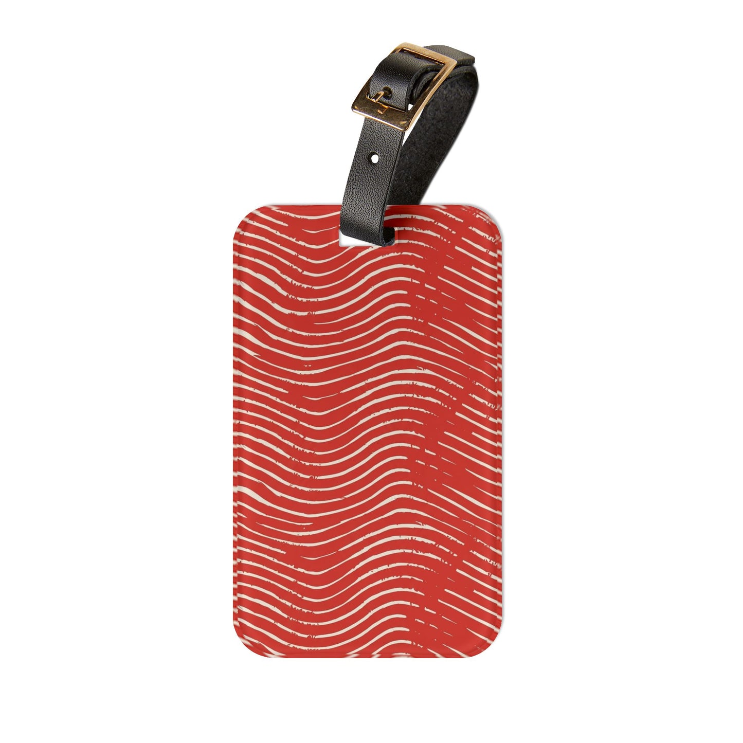 Scarlet Tide Luggage Tag