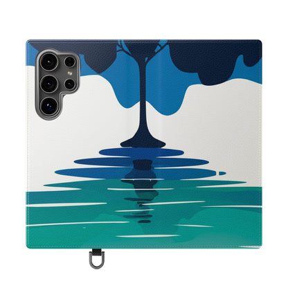 Vegan Leather Flip Case