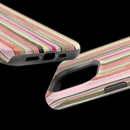 Summer Stripe Magnetic Phone Case