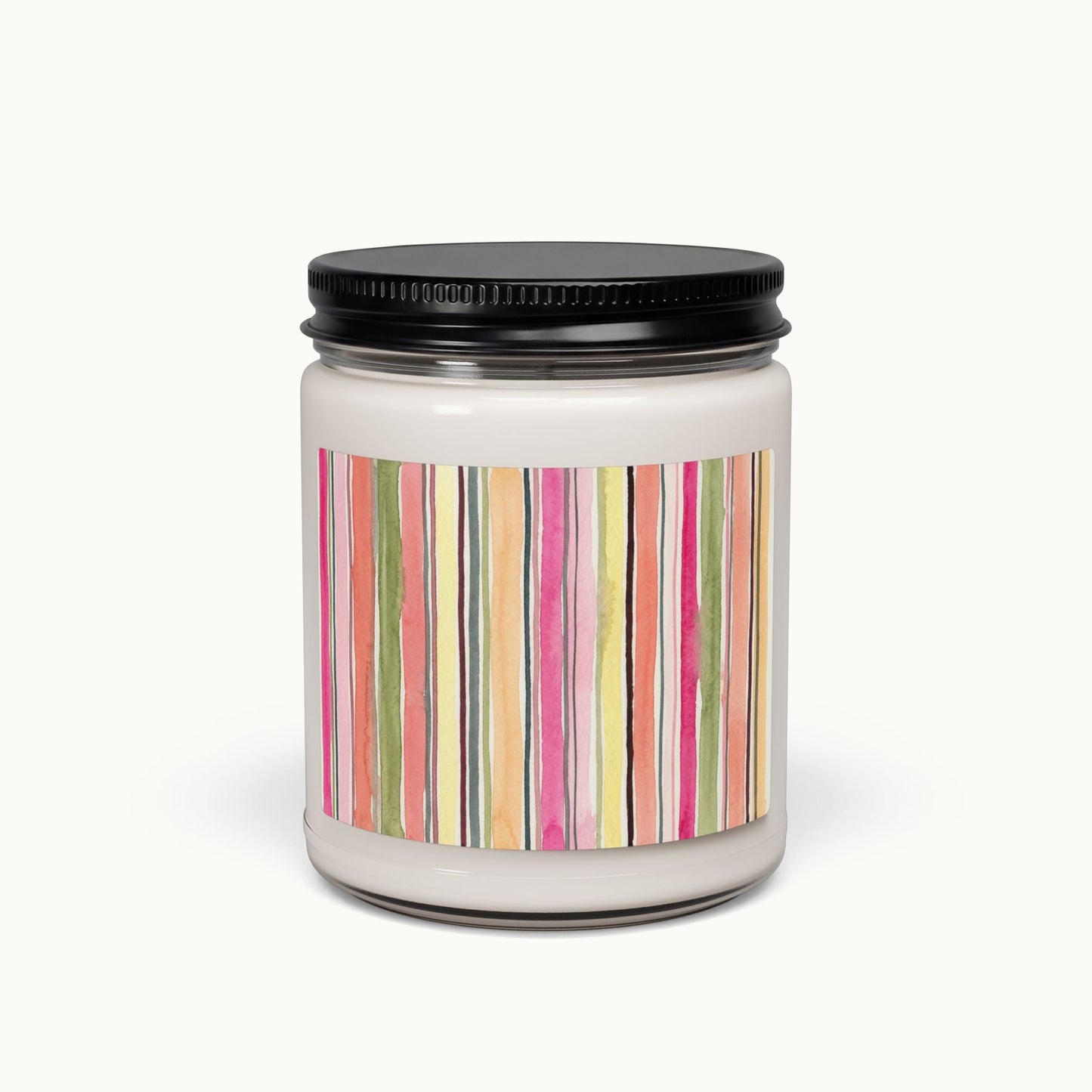Summer Stripe Soy Candle