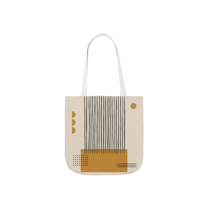 Ochre Cadence Tote Bag with 5-Color Straps