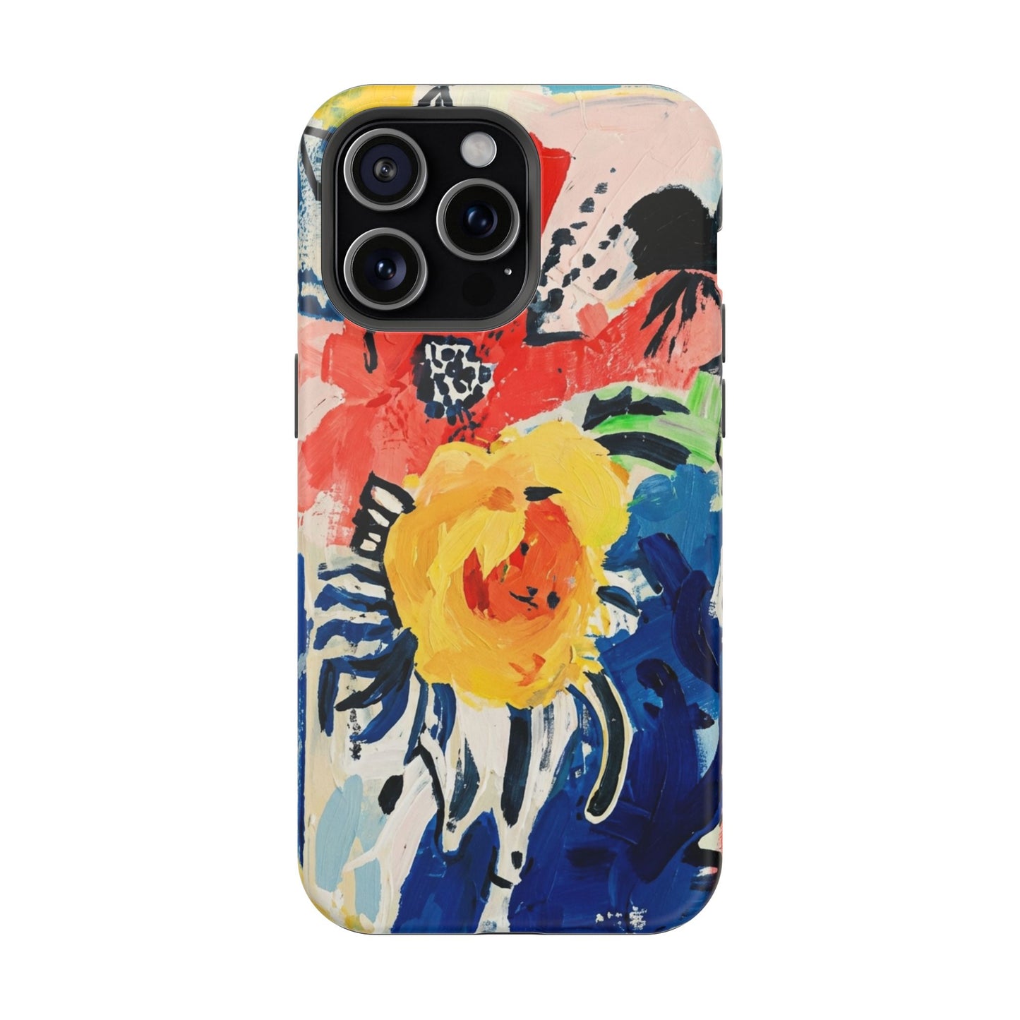 Abstract Flora Magnetic Phone Case
