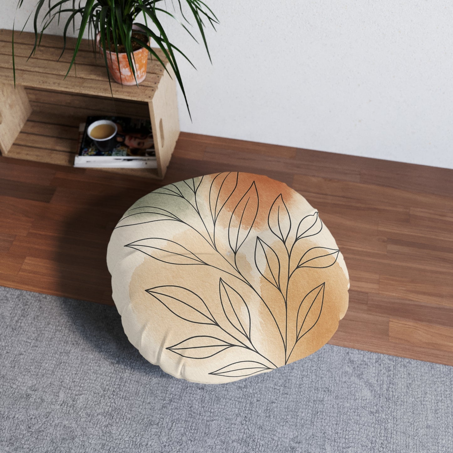 Tufted Floor Pillow — Square