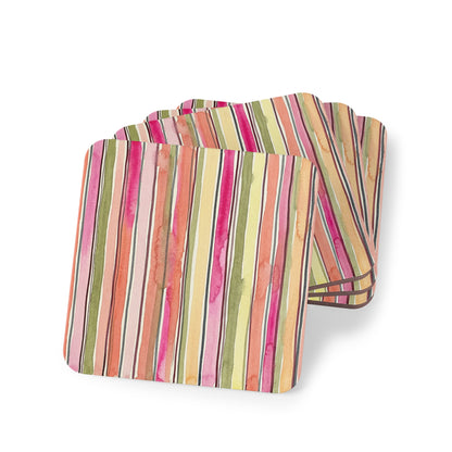Summer Stripe Coasters