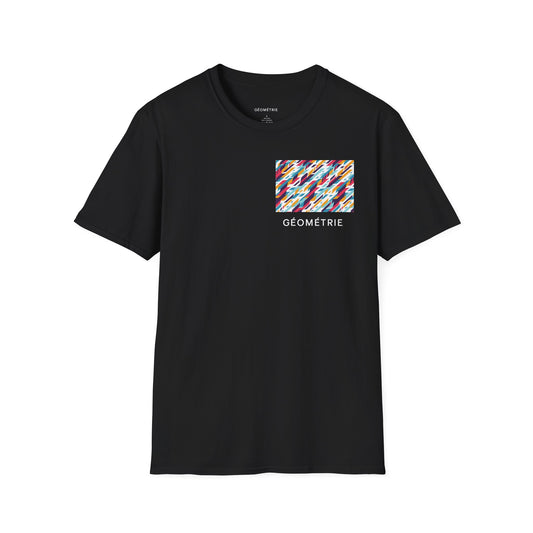 Vibrant Unisex Softstyle T-Shirt, Colorful Graphic Tee for Everyday Wear, Trendy Gift for Friends, Casual Style, Summer Essential