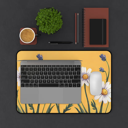 Spring Daisies Desk Mat