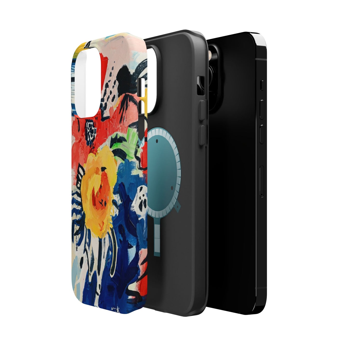 Abstract Flora Magnetic Phone Case