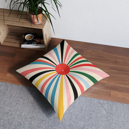 Square Tufted Floor Pillow