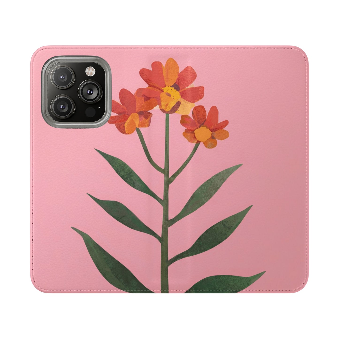 Vegan Leather Flip Case