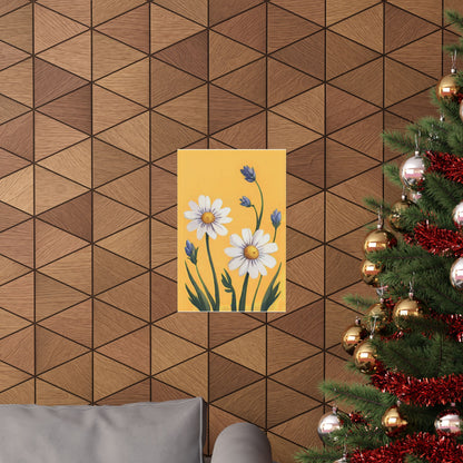 Spring Daisies Art Poster