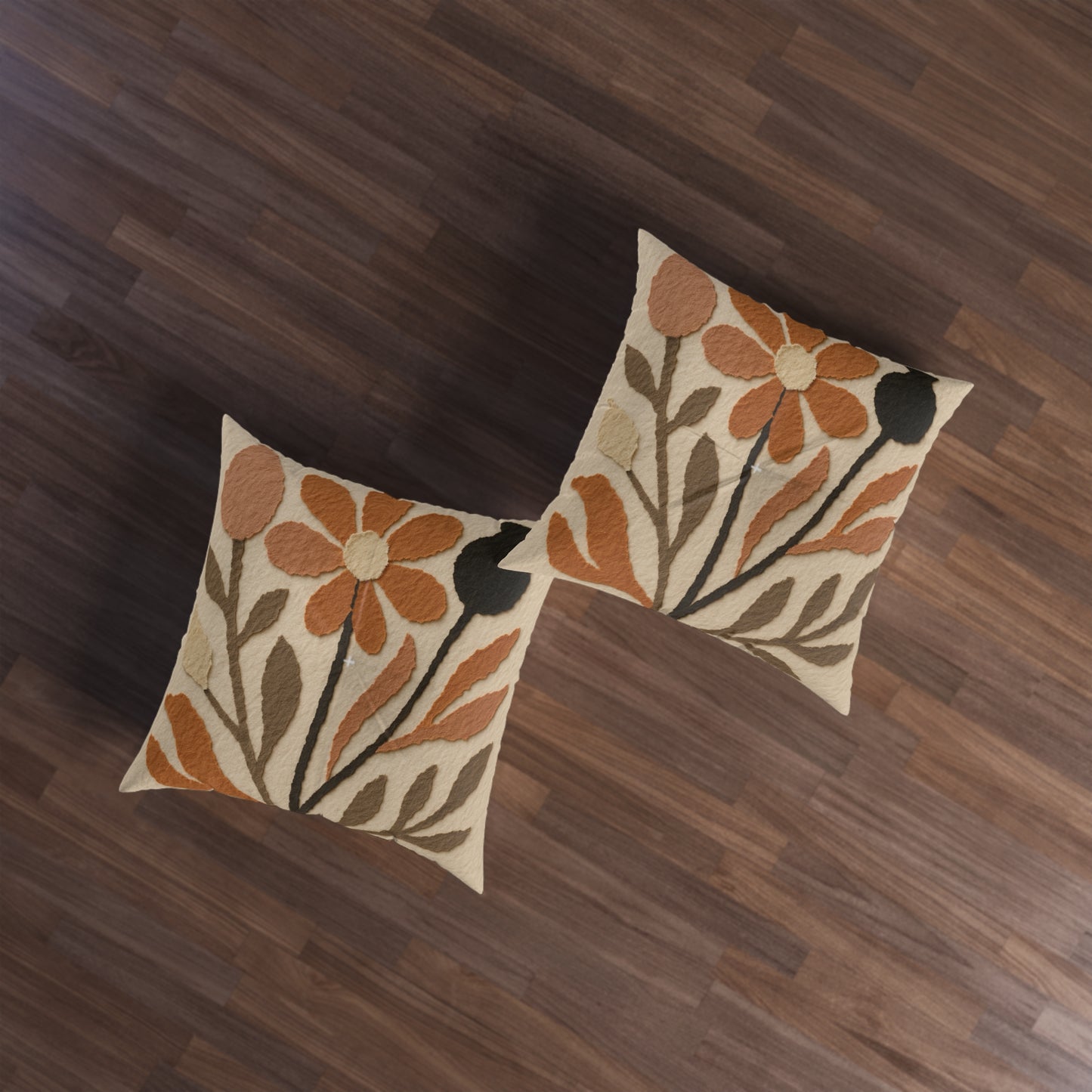 Square Tufted Floor Pillow