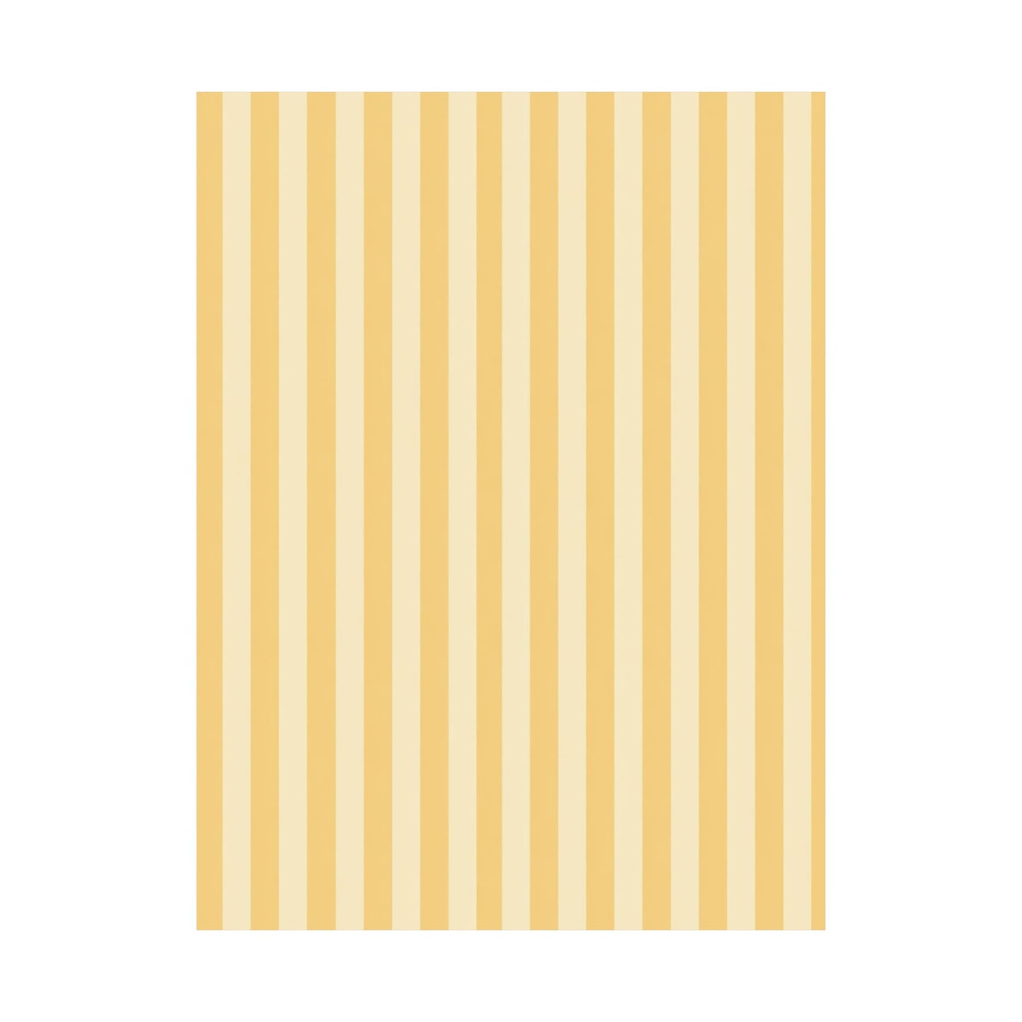 Buttercup Stripe Art Poster