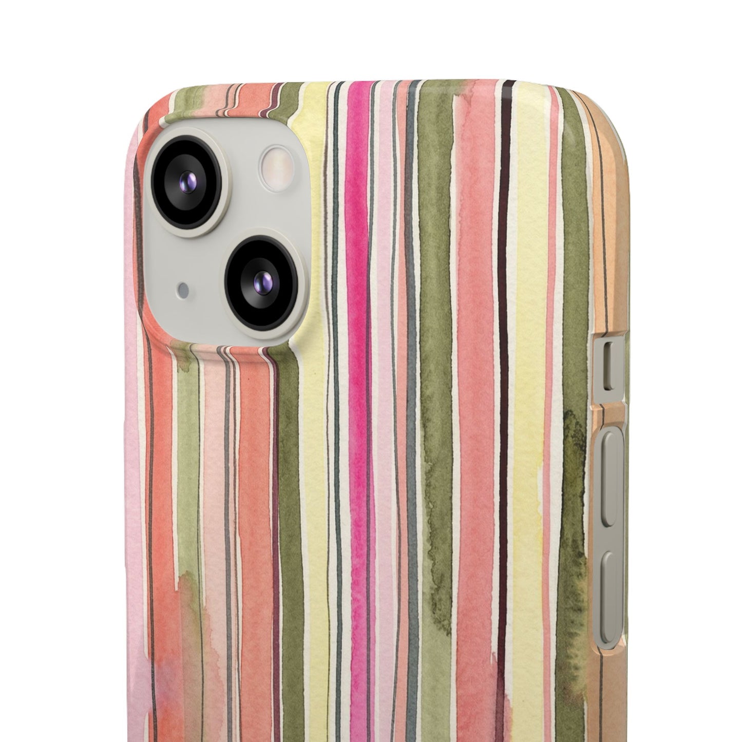 Summer Stripe Snap Phone Case