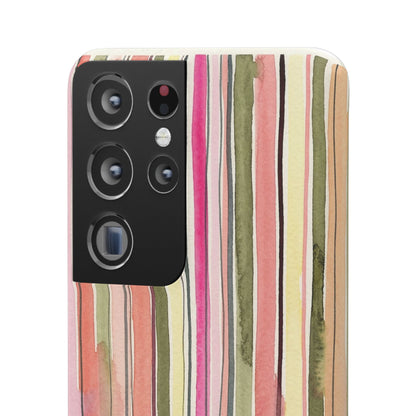 Summer Stripe Snap Phone Case