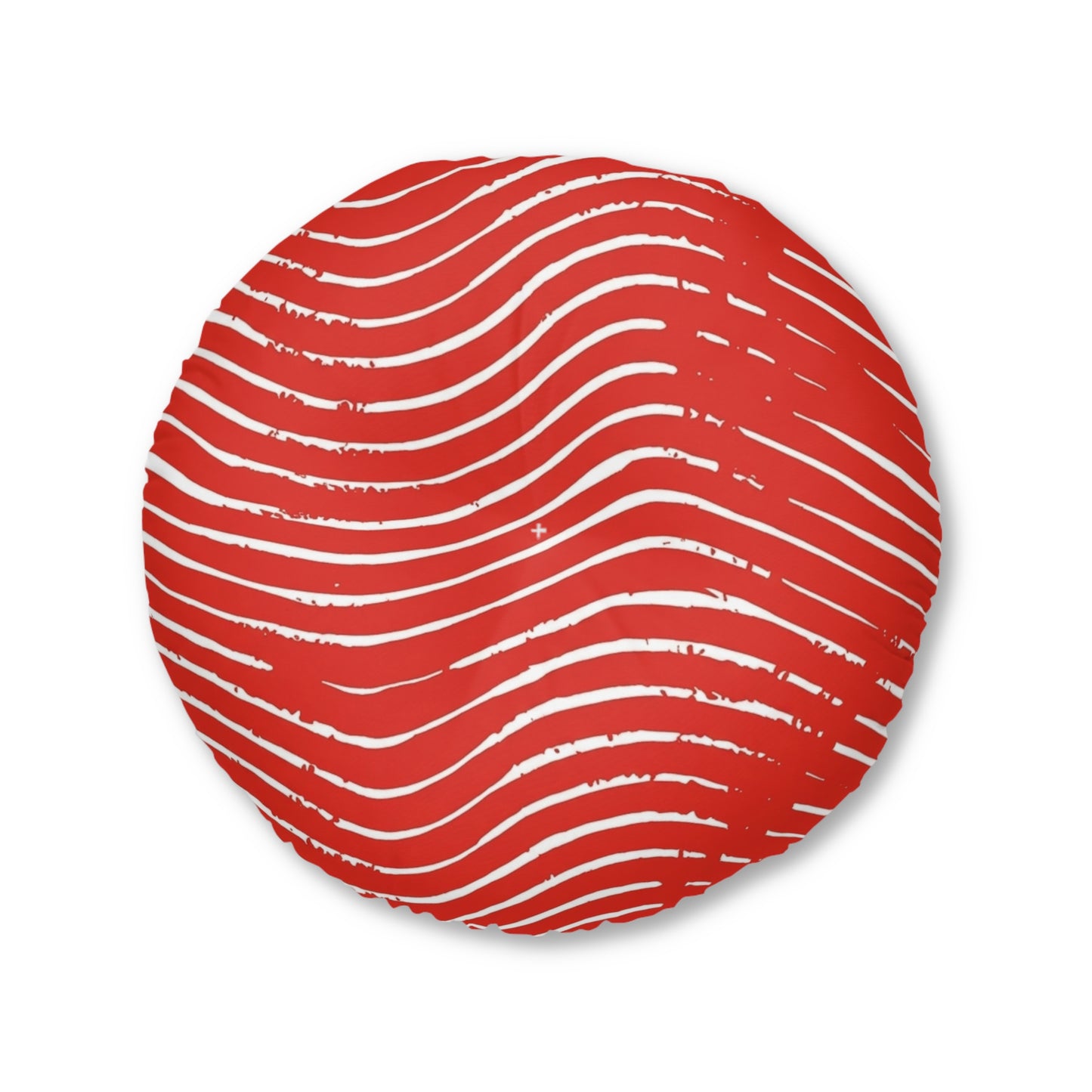 Scarlet Tide Tufted Floor Pillow