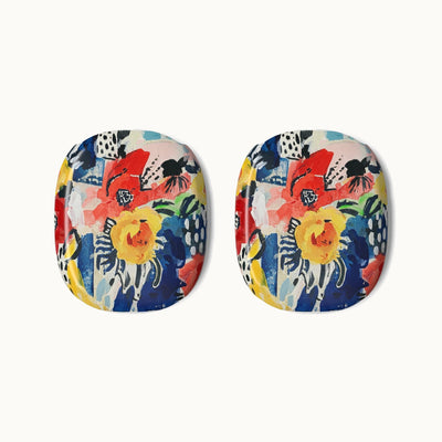 Abstract Flora AirPods Max Earcup Covers