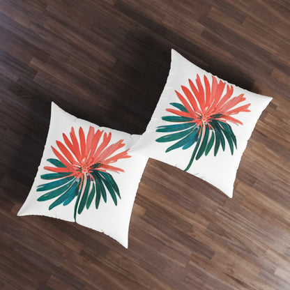 Square Tufted Floor Pillow