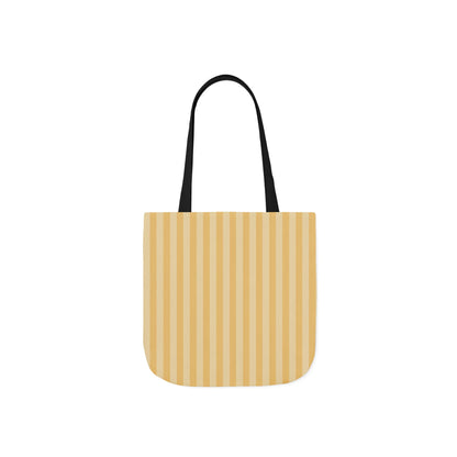 Buttercup Stripe Tote Bag with 5-Color Straps