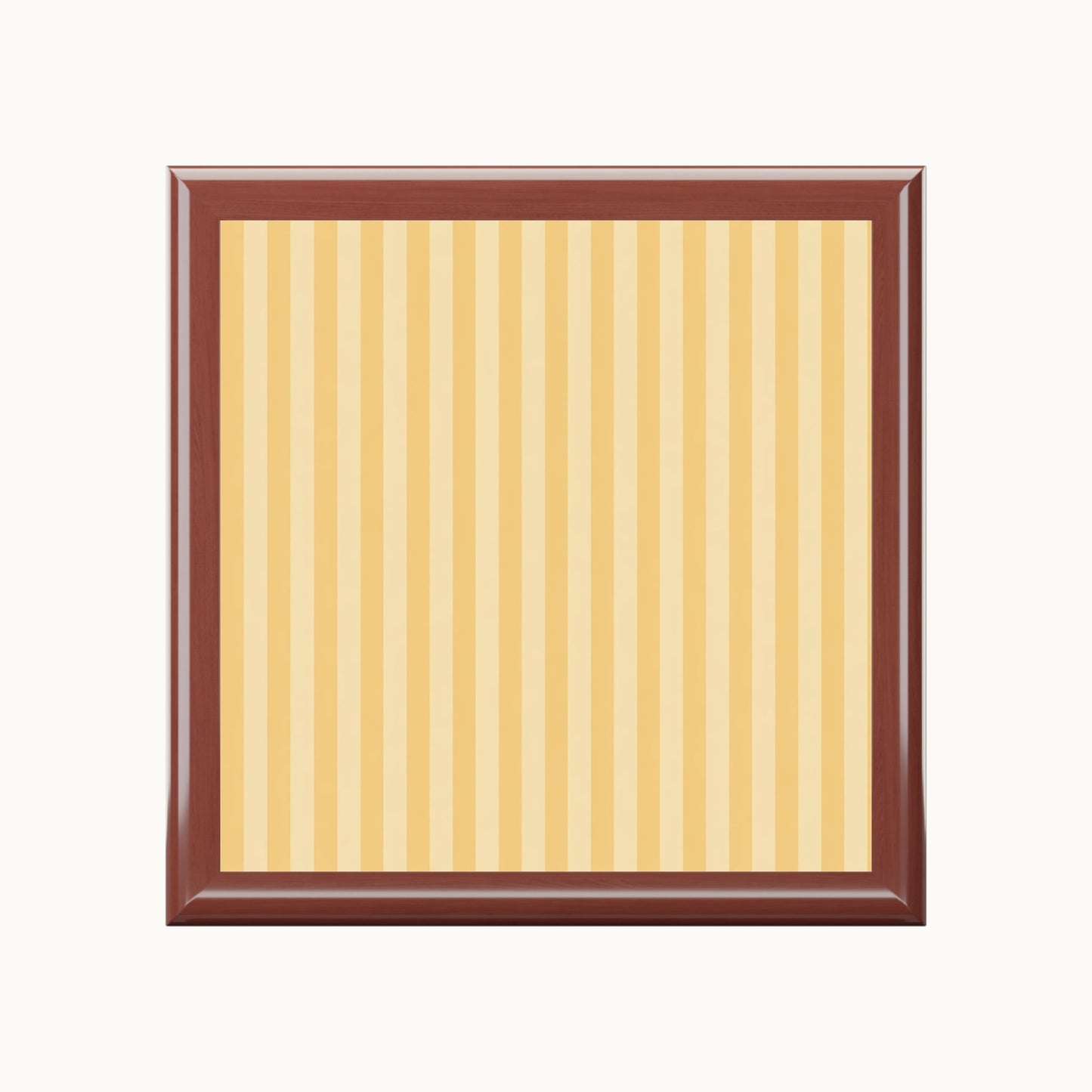 Buttercup Stripe Jewelry Box
