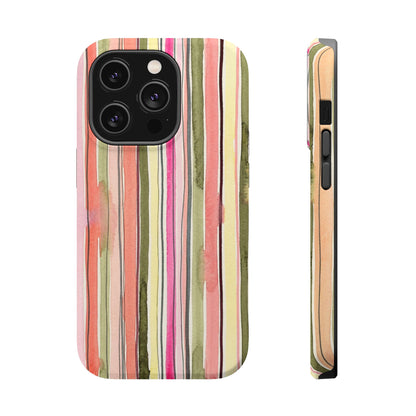 Summer Stripe Magnetic Phone Case