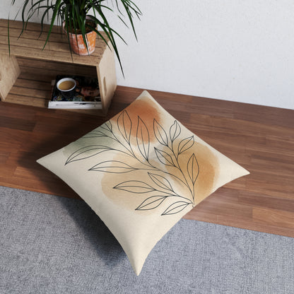 Square Tufted Floor Pillow
