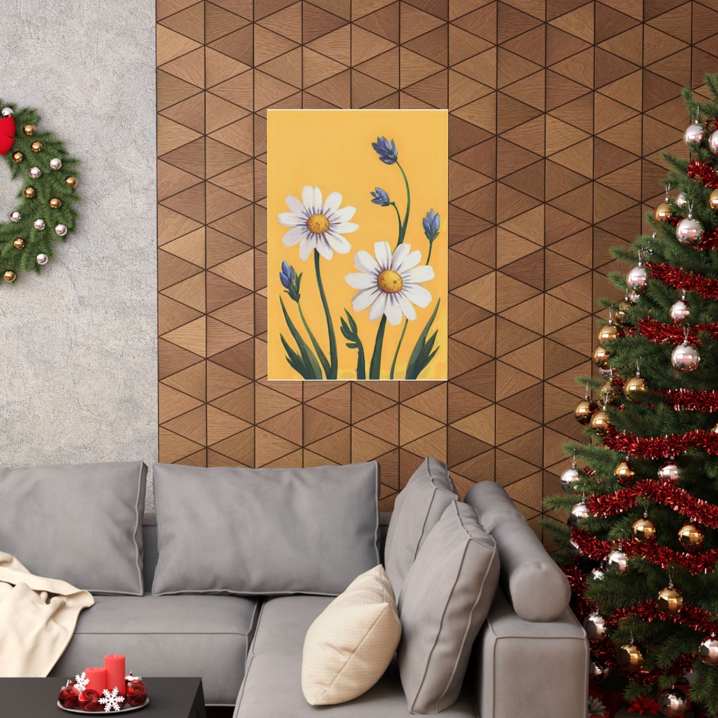 Spring Daisies Art Poster