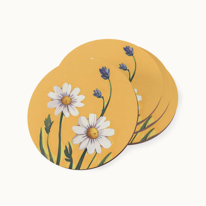 Spring Daisies Coasters