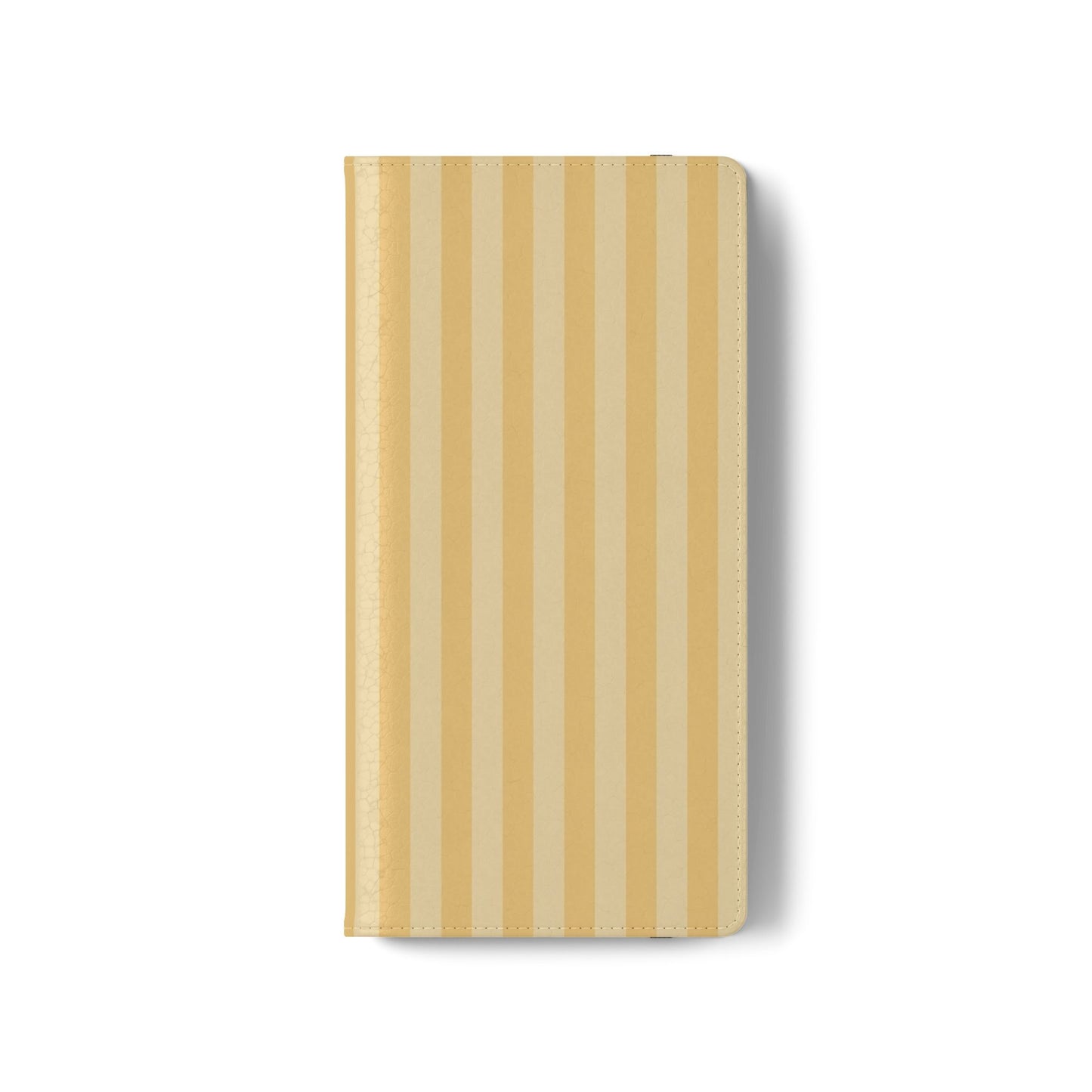 Buttercup Stripe Vegan Leather Flip Case
