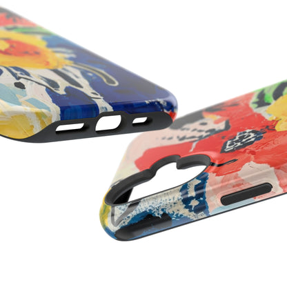 Abstract Flora Magnetic Phone Case