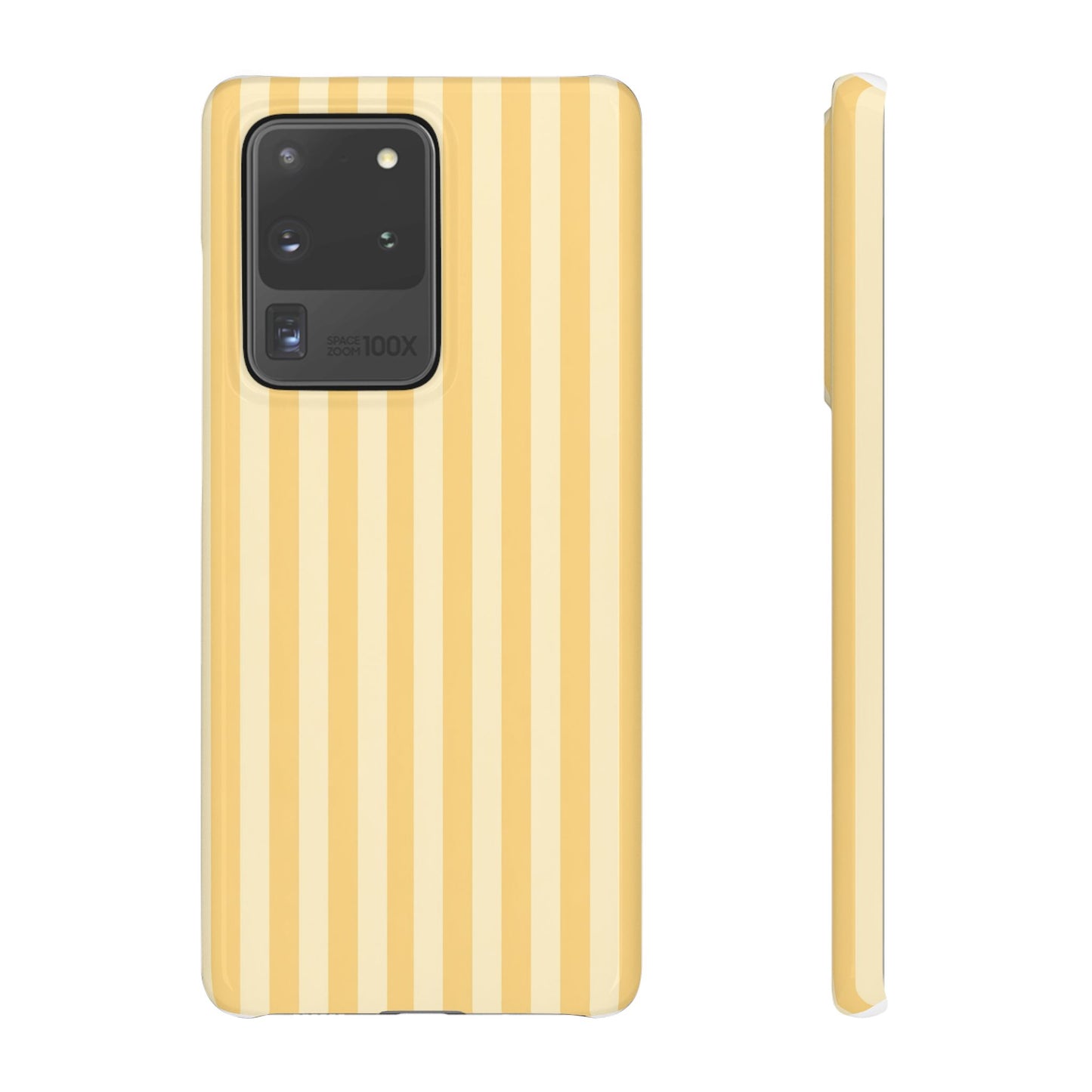 Buttercup Stripe Snap Phone Case