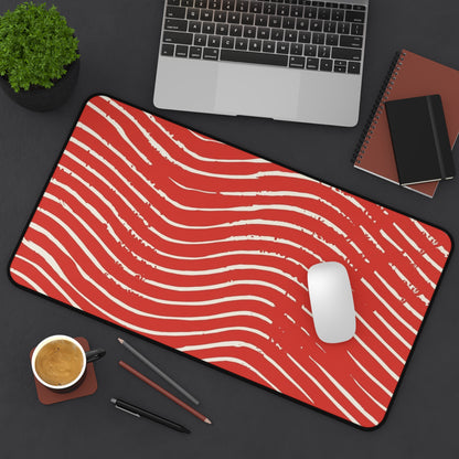 Scarlet Tide Desk Mat