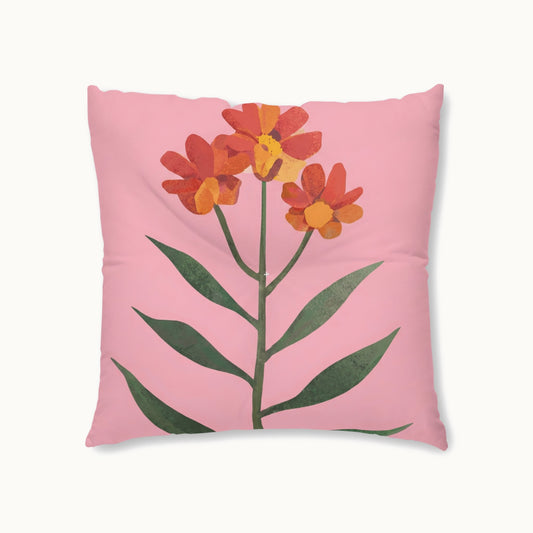 Square Tufted Floor Pillow